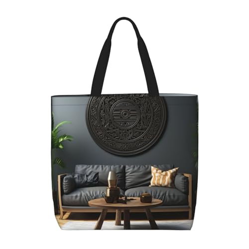 HJBNW Tragetasche für Damen, Fußball- und Blitz-Schultertasche mit Reißverschluss, Handtasche, große Kapazität, wiederverwendbare Einkaufstasche, Dekorative Gemälde, Einheitsgröße HJBNW Tragetasche für Damen, Fußball- und Blitz-Schultertasche mit Reißverschluss, Handtasche, große Kapazität, wiederverwendbare Einkaufstasche, Dekorative Gemälde, Einheitsgröße von HJBNW