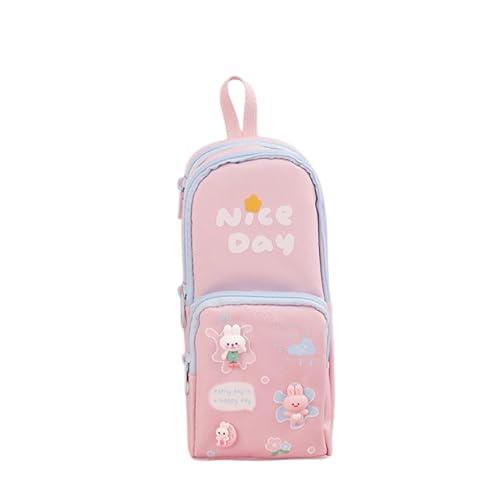 HJDHSFUN Schreibwarentasche 1 Stück Schultasche Typ Federmäppchen Für Schüler Schreibwarenetui Mit Großer Kapazität Federmäppchen Leinwand Federmäppchen von HJDHSFUN