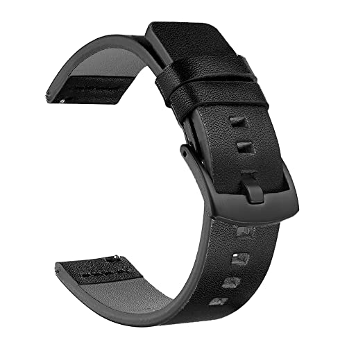 HKIDKK Lederarmband für Garmin Venu 2 Vivoactive 3 4 Forerunner 245 m, Ersatz-Uhrenarmband, Uhrenarmband, Zubehör, 20 mm, 22 mm, 20mm For Venu, Achat von HKIDKK