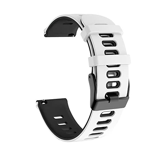 HKIDKK Silikon-Armband für Garmin Venu 2/Vivoactive 3 4 45 mm/Venu Sq/Forerunner 245, Zubehör, austauschbares Armband, For Vivoactive 4, Achat von HKIDKK