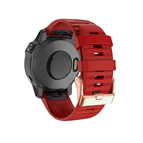 HKIDKK Silikon-Uhrenarmband für Garmin Fenix 6X 6 Pro 5X 5 Plus 3HR 935 Fenix 7X 7 7S, 20, 22, 26 mm, 26mm Fenix 7X, Achat von HKIDKK