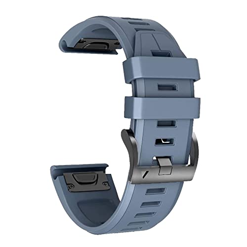 HKIDKK Sport-Silikon-Armband für Garmin Fenix 6X 6S 6Pro 5X 5 5S Plus 3HR D2 Delta PX 26, 22 mm, Schnellverschluss-Armband, 26mm Descent Mk1 MK2, Achat von HKIDKK