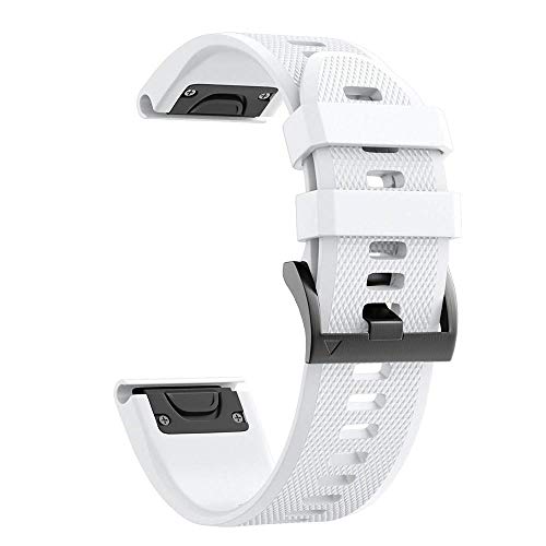 HKTS Smartwatch-Armband für Garmin Fenix 7 7X 6 6X Pro 5 5X Plus 3 HR 935 Mk2, Silikon-Armband, Schnellverschluss, Zubehör Starps, For Fenix 6X 6XPro, Achat von HKTS