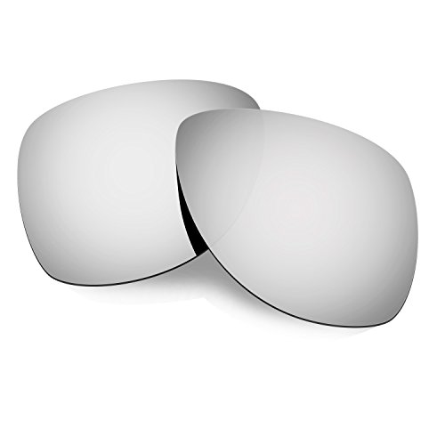 HKUCO Mens Replacement Lenses For Oakley Dispatch 2 Sunglasses Titanium Mirror Polarized von HKUCO