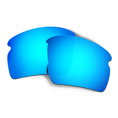 HKUCO Mens Replacement Lenses For Oakley Flak 2.0 XL Sunglasses Blue Polarized von HKUCO