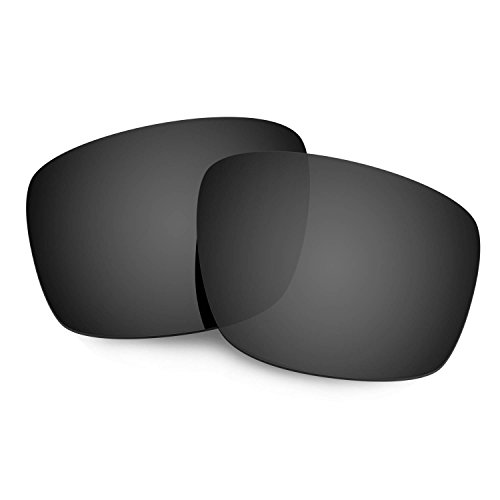 HKUCO Mens Replacement Lenses For Oakley Mainlink Sunglasses Black Polarized von HKUCO