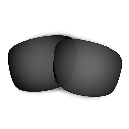HKUCO Mens Replacement Lenses For Oakley Sliver Sunglasses Black Polarized von HKUCO