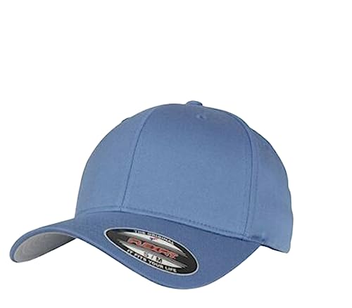 Flexfit Caps Wooly Combed Cap Delta Tartan Glen Unisex Cap Baseball XXS-XXL Basecap Mütze, XXL, 1x Slate Blue & 1x HL-Kauf Notizblock von HLKauf