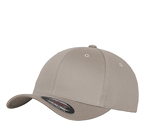 Flexfit Caps Wooly Combed Cap Delta Tartan Glen Unisex Cap Baseball XXS-XXL Basecap Mütze, Youth, 1x Silber & 1x HL-Kauf Notizblock von HLKauf