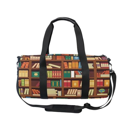 Sporttasche, Reisetasche, Bücherregal, Buch für Damen und Herren, Bildungsbibliothek, Mädchen, Gymnastik, Tanztasche, Wochenende, Übernachtung, Fitness, Workout, Reisetasche Sporttasche, Reisetasche, Bücherregal, Buch für Damen und Herren, Bildungsbibliothek, Mädchen, Gymnastik, Tanztasche, Wochenende, Übernachtung, Fitness, Workout, Reisetasche von HMZXZ