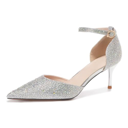 Damen High Heels Pumps Kleid Geschlossene Spitze Zehenpartie Bequeme Pumps Schuhe für Arbeit Büro Hochzeit Tanzen Damen High Heels Pumps Kleid Geschlossene Spitze Zehenpartie Bequeme Pumps Schuhe für Arbeit Büro Hochzeit Tanzen von HNVAVQ