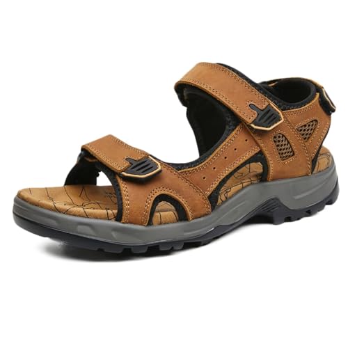 Herren Sport Outdoor Wandern Sandalen Sportliche Strand Fischer Sandalen Wasserdicht Sommer Wandern Sandalen von HNVAVQ