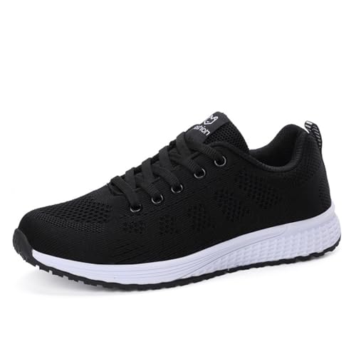 HOBTEC Damen-Sneaker, lässige Schnürschuhe, Straßenlauf-Sneaker(Color:A,Size:40 EU) von HOBTEC