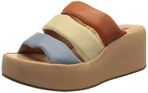 Högl Damen Dune Hausschuh, Apricot/Multi, 37 EU Weit von HÖGL