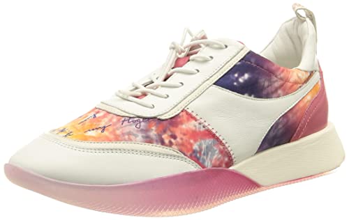 Högl Damen Joy Sneaker, Apricot/Multi, 40 EU Weit von HÖGL