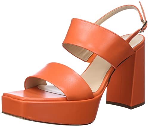 Högl Damen Cindy Sandaletten, Orange, 38.5 EU X-Weit von HÖGL