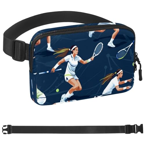 Tennisball-Laufgürtel, Workout-Gürtel für Handy, Geld, Schlüssel, Reisepass, Bankkarte, verstellbar, für Damen und Herren, Reise-Hüfttasche, Tasche für Läufer, Multicolor 08, 1.5x9.0x5.9in/4x23x15cm Tennisball-Laufgürtel, Workout-Gürtel für Handy, Geld, Schlüssel, Reisepass, Bankkarte, verstellbar, für Damen und Herren, Reise-Hüfttasche, Tasche für Läufer, Multicolor 08, 1.5x9.0x5.9in/4x23x15cm von HOHODIY
