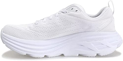 HOKA ONE ONE Herren M Bondi 8 Sneaker, White/White, 42 2/3 EU von HOKA ONE ONE