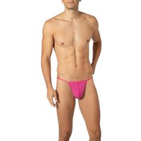 HOM Herren Stringtanga rosa Mikrofaser unifarben von HOM