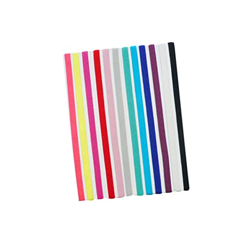 HONMEET 12stücke Elastische Yoga-stirnbänder Candy-farben Sport Haarband Für Damen Und Herren Für Fitness Yoga Laufen Und Andere Aktivitäten HONMEET 12stücke Elastische Yoga-stirnbänder Candy-farben Sport Haarband Für Damen Und Herren Für Fitness Yoga Laufen Und Andere Aktivitäten von HONMEET