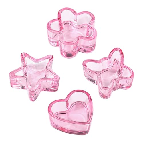 HONMEET 4stücke Nageldesign-schalen Aus Glas Stilvolle Maniküre-tassen Mit Einzigartigen Designs Schmetterling Blume Herz Stern Für Nail Art Zubehör Und Aufbewahrung HONMEET 4stücke Nageldesign-schalen Aus Glas Stilvolle Maniküre-tassen Mit Einzigartigen Designs Schmetterling Blume Herz Stern Für Nail Art Zubehör Und Aufbewahrung von HONMEET