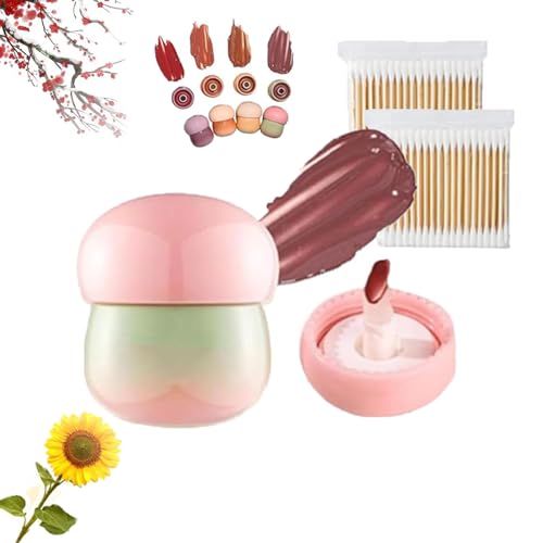 Blurring Pudding Pot Lip, Free Lip And Cheek Blurry Pudding Pot, Free Pudding Pot Lip, Free Blurry Pudding Pot Lip, Non-Sticky Glossy Tinted Lip Balm, Waterproof Lipstick Glowing Lips (A) von HOPASRISEE