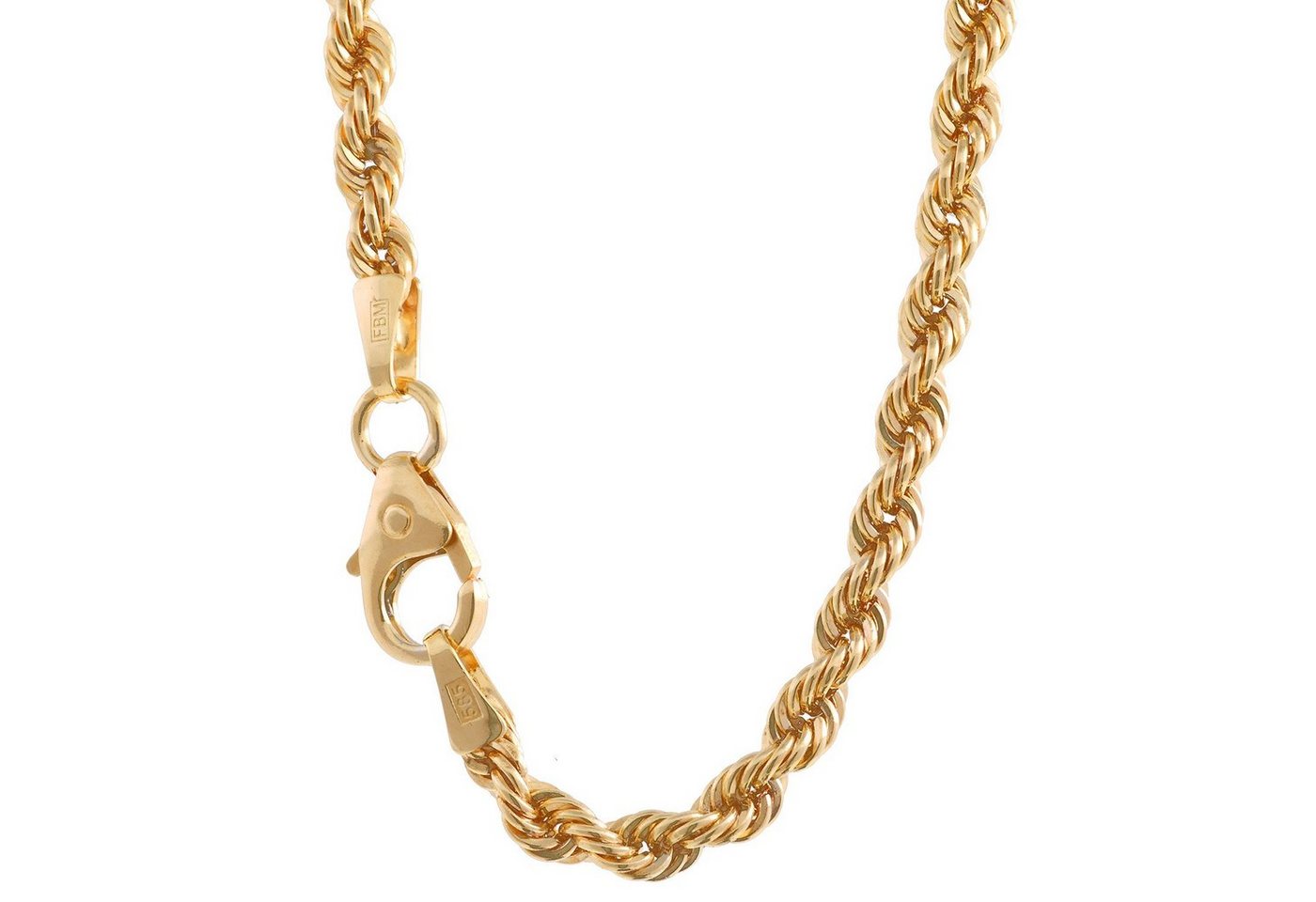 HOPLO Goldarmband Goldkette Kordelkette Länge 19cm - Breite 2,7mm - 333-8 Karat Gold von HOPLO