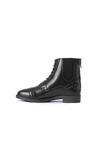 HORZE Damen Reitstiefelette Kilkenny,Jodhpur Reitstiefel mit Reißverschluss, Schwarz, 39 von HORZE