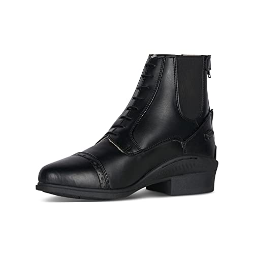 HORZE Winter Reitstiefeletten Damen Kilkenny Lux, Winterreitschuhe Damen gefüttert, Winterreitstiefel, Schwarz, 41 von HORZE