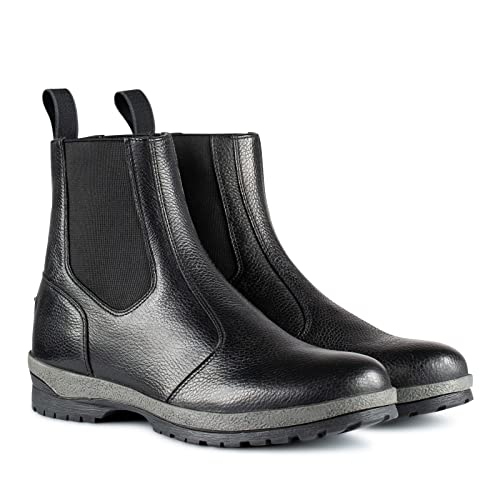 HORZE Norwich Leder-Reitstiefeletten, Schwarz, 39 von HORZE