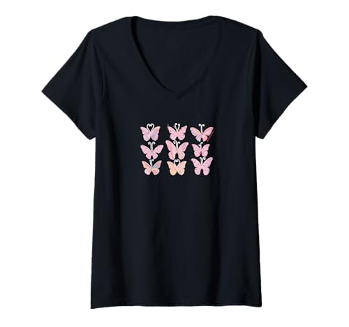 Damen Frühlings T-Shirt mit V-Ausschnitt Damen Frühlings T-Shirt mit V-Ausschnitt von HOUSE OF TURNOWSKY APPAREL