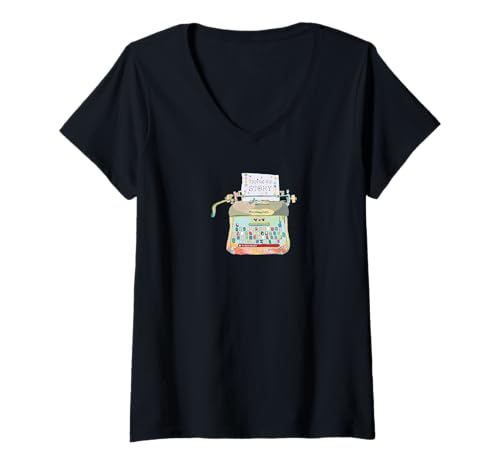 Damen My Story T-Shirt mit V-Ausschnitt Damen My Story T-Shirt mit V-Ausschnitt von HOUSE OF TURNOWSKY APPAREL