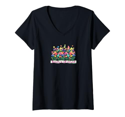 Damen Schönheit ist überall T-Shirt mit V-Ausschnitt Damen Schönheit ist überall T-Shirt mit V-Ausschnitt von HOUSE OF TURNOWSKY APPAREL