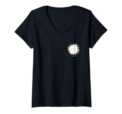Damen Sonniger Tag! T-Shirt mit V-Ausschnitt Damen Sonniger Tag! T-Shirt mit V-Ausschnitt von HOUSE OF TURNOWSKY APPAREL