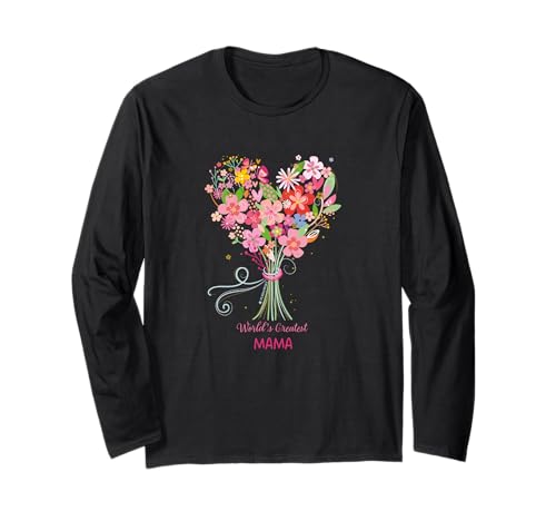 Die beste Mama der Welt Langarmshirt Die beste Mama der Welt Langarmshirt von HOUSE OF TURNOWSKY APPAREL