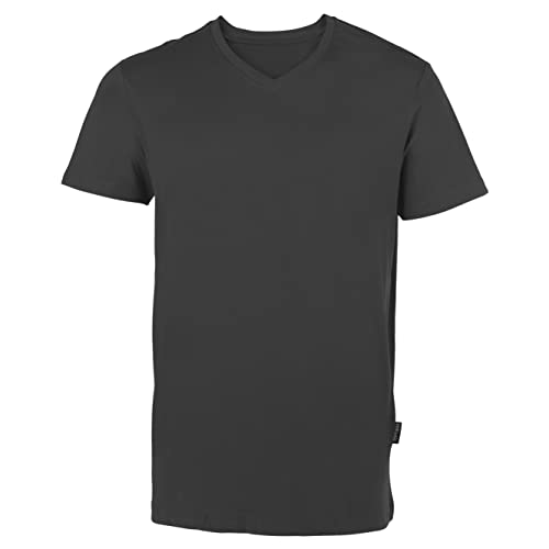 HRM Herren Luxe V M T Shirt, Darkgrey, 6XL EU von HRM