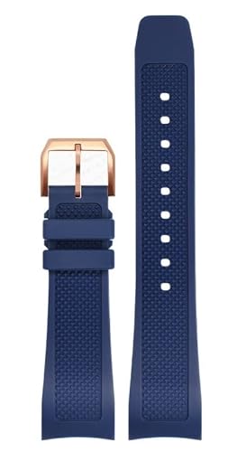 HSPTR Uhrenarmband aus Gummi, 22 mm, für Iwc IW390502 IW390209, Faltschließe, gebogenes Ende, Gürtel, 22mm, Achat HSPTR Uhrenarmband aus Gummi, 22 mm, für Iwc IW390502 IW390209, Faltschließe, gebogenes Ende, Gürtel, 22mm, Achat von HSPTR