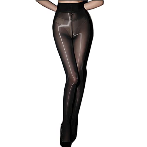 HTRUIYATY Damen Strumpfhose Glanz Damen 8D High-Density Feinstrumpfhosen Gl?nzend Snag Tights Strumpfhose F¡§1r Damen-Normal von HTRUIYATY