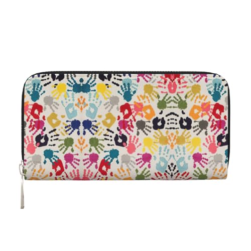 HTTUP Handdruck-Druck, lässige Clutch, Geldbörse, Handgeldbörse für Damen, stilvoll, reisefreundlich, schwarz, Einheitsgröße, Kunst, Schwarz, One Size, Kunst HTTUP Handdruck-Druck, lässige Clutch, Geldbörse, Handgeldbörse für Damen, stilvoll, reisefreundlich, schwarz, Einheitsgröße, Kunst, Schwarz, One Size, Kunst von HTTUP