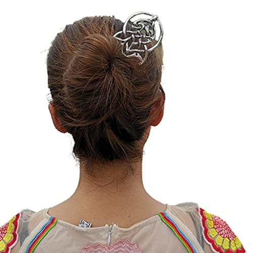 Modischer, ausgeschnittener Haarschmuck für Hochsteckfrisuren, Haarschmuck für Damen, Geschenk, Hochzeit, Party, Haarschmuck, Kopfschmuck, Metall-Haarnadel, Beine von HUANIZI