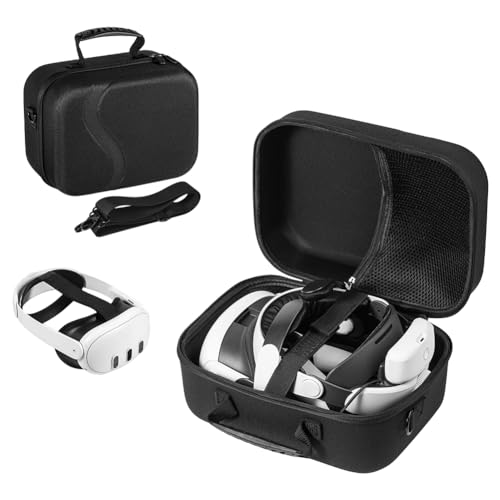 HUAOLAWQ Tragetasche for 3 for BOBOVR M3 PRO Strap Storage Case Schutztasche for Reisen und Heimaufbewahrung von HUAOLAWQ