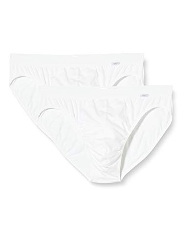 HUBER Herren Huber Herren Brasil 2er Pack Slip, Weiß (Weiss 0500), XXL EU von HUBER