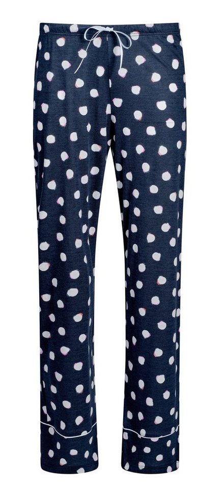 HUBER Pyjamahose Huber Damen Pyjama Hose (1-tlg) Modisches Design von HUBER