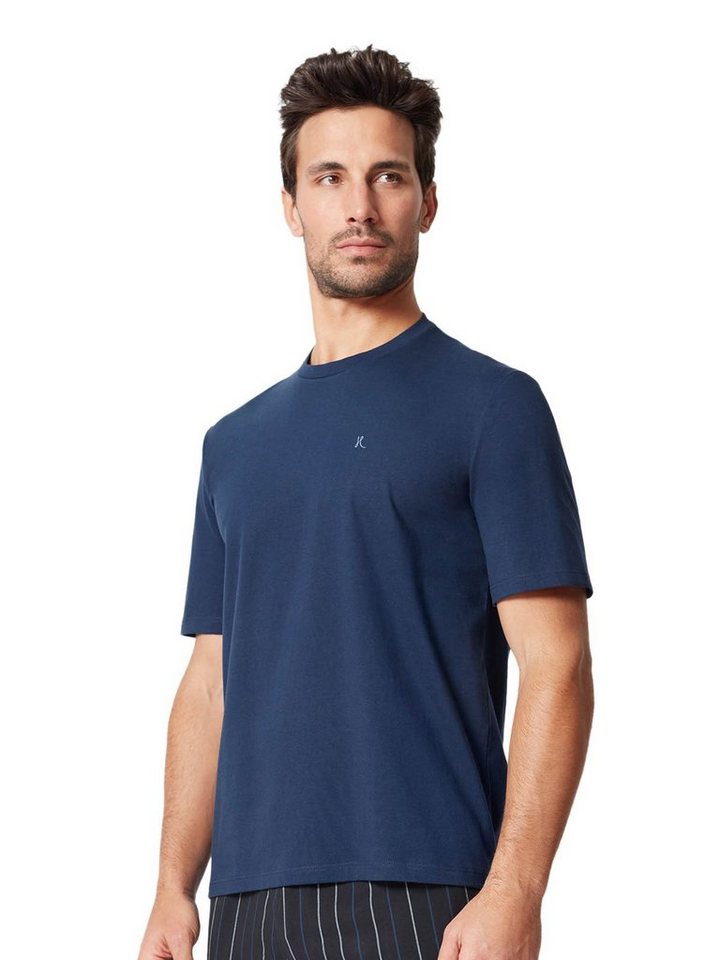 HUBER Unterziehshirt Herren Shirt kurzarm hautnah Night Basic Selection (Stück, 1-St) - von HUBER