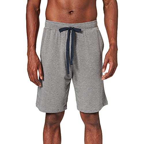 Huber Herren 24 Hours Men Lounge Jogginghose Bermuda Shorts, Grau (Stone Mele 6627), W54 (Herstellergröße: XX-Large) von HUBER