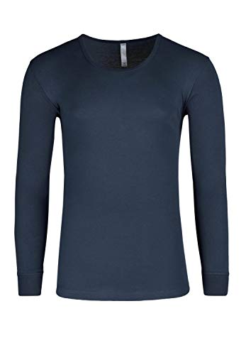 Huber Herren Shirt Langarm Unterhemd, Grün (Marine 0386), (Herstellergröße: XX-Large) von HUBER