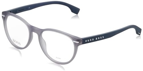 BOSS Hugo Unisex 1324 Sunglasses, RIW/19 Matte Grey, 53 von HUGO BOSS