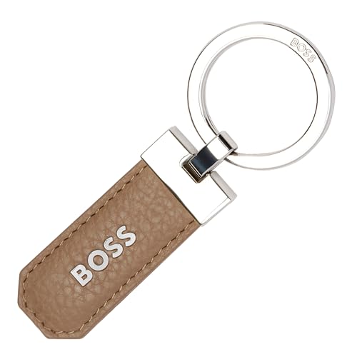 HUGO BOSS Schlüsselring Classic Grained (Camel) von HUGO BOSS