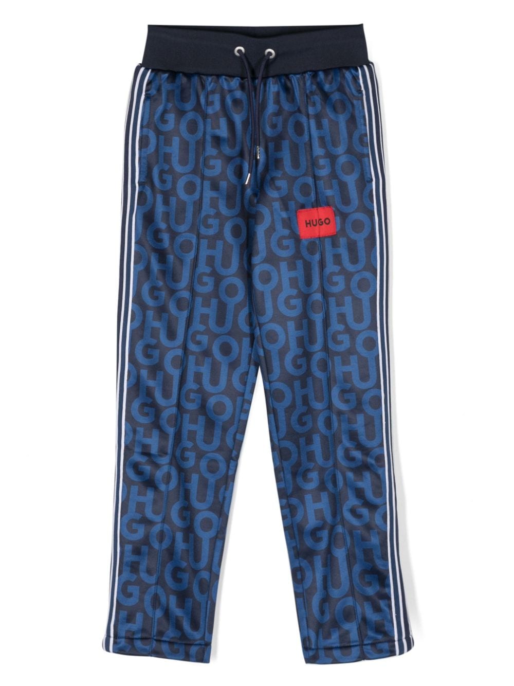 HUGO KIDS Jogginghose mit Logo-Print - Blau von HUGO KIDS