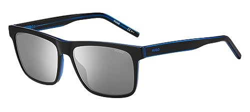 Hugo Boss Unisex Hg 1242/s Sunglasses, D51/DC Black Blue, 56 von HUGO